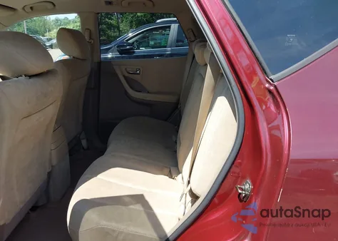 2006 Nissan Murano S z USA, uszkodzony, nr VIN JN8AZ08T96W424831